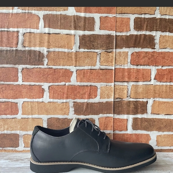 Timberland Shoes | Timberland Men's Woodhull Leather Shoe Memory Foam | Color: Black | Size: 11 | Akuashop's Closet